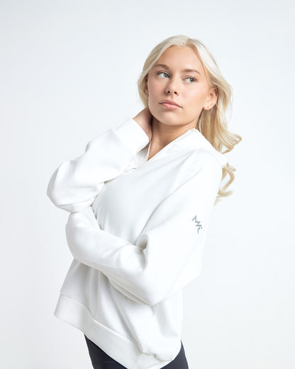 MVEment Quarter Zip Cropped Sweater